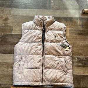 U.S. Polo Assn. Tan‎  Quilted Vest